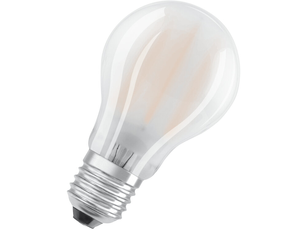 Żarówka LED OSRAM STAR CL A GL FR 75 NON-DIM 7.5W E27 trzonek E27 klasa efektywnosci energetycznej D