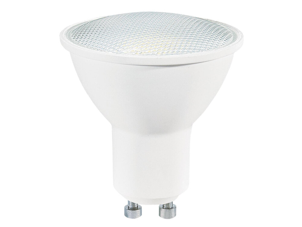 Żarówka LED OSRAM LVPAR1680120 6.9W GU10 100000 cykli wlaczania i wylaczania szybki czas nagrzewania 0,5 sekundy zuzycie pradu 7 kWh na 1000 godzin pracy enerooszczedne rozwiazanie