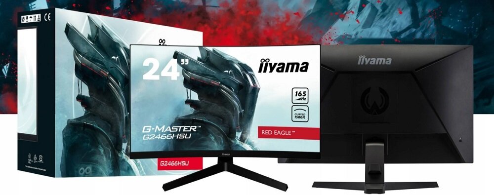 Monitor IIYAMA G-Master G2466HSU szeroka paleta barw
