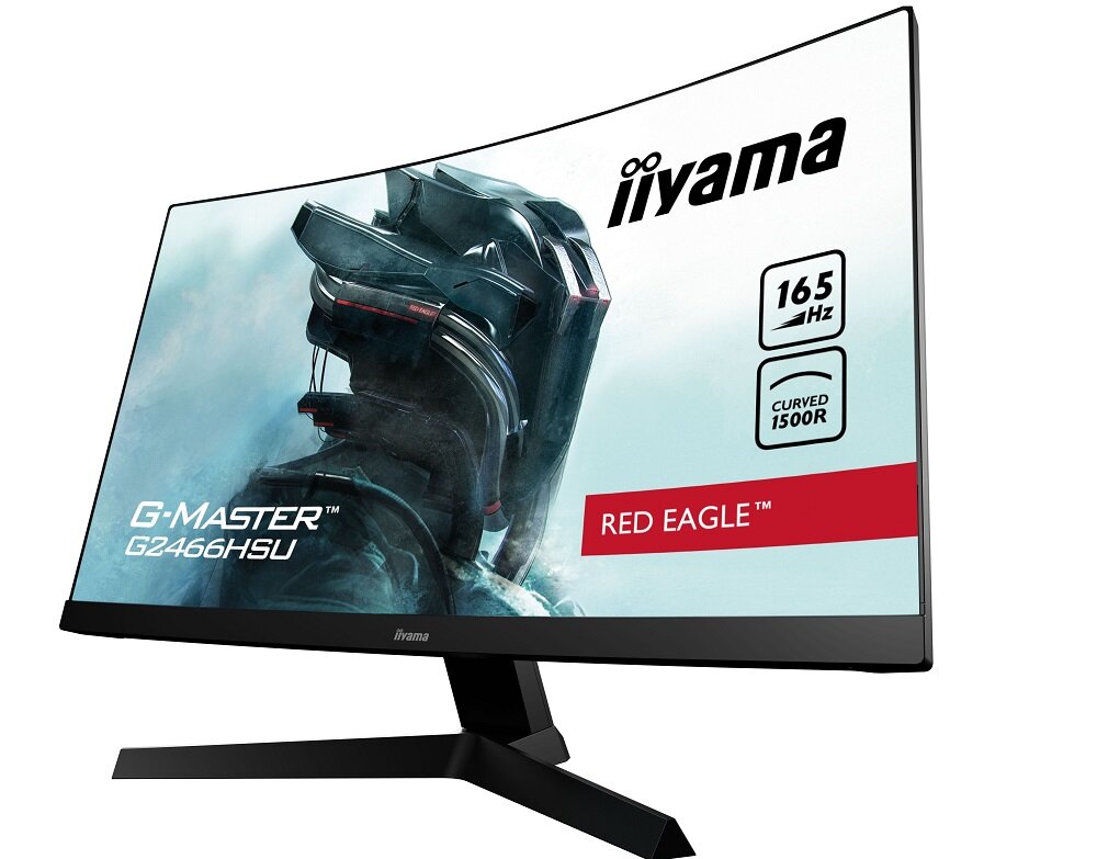 Monitor IIYAMA G-Master G2466HSU Full HD szczegółowy obraz