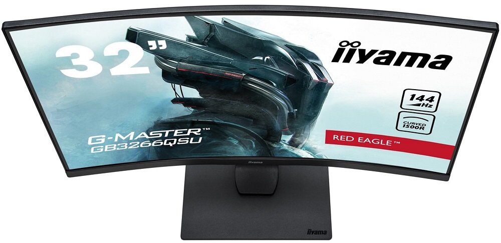Monitor IIYAMA G-master GB3266QSU-B1 - zakrzywiony ekran