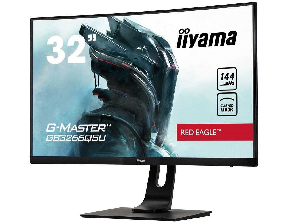 Monitor IIYAMA G-master GB3266QSU-B1 - freesync płynny i czysty obraz