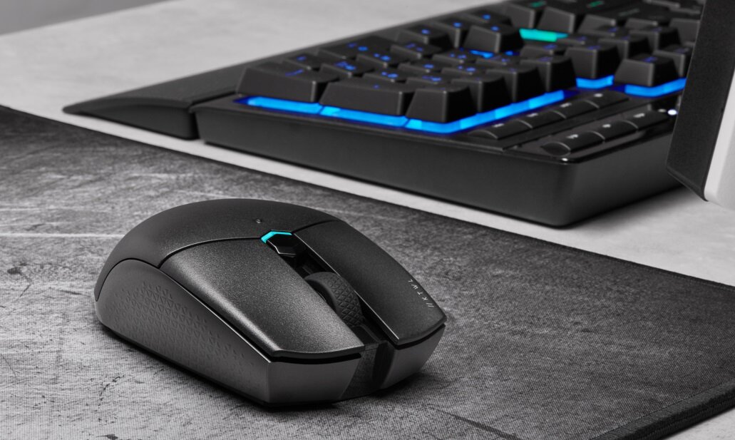 Mysz CORSAIR Katar Pro - regulacja poziomu DPI dopasuj DPI do sytuacji
