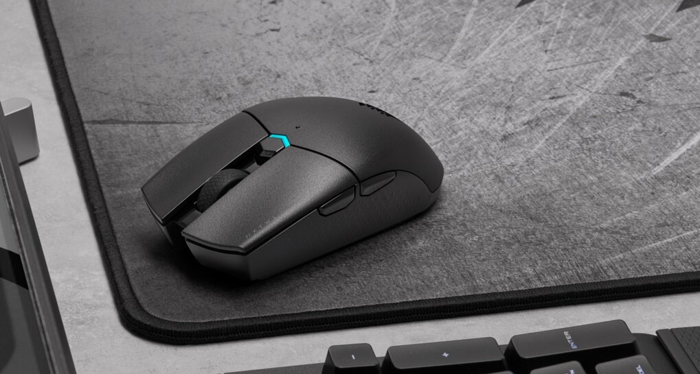 Mysz CORSAIR Katar Pro - podświetlenie RGB Efektowne podświetlenie