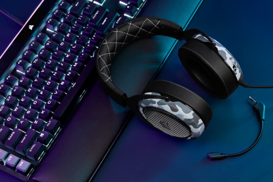 Słuchawki CORSAIR HS60 Haptic mikrofon w zestawie