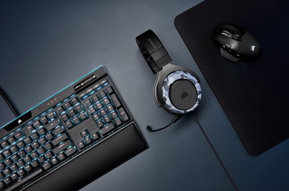 Słuchawki CORSAIR HS60 Haptic Technologia Taction