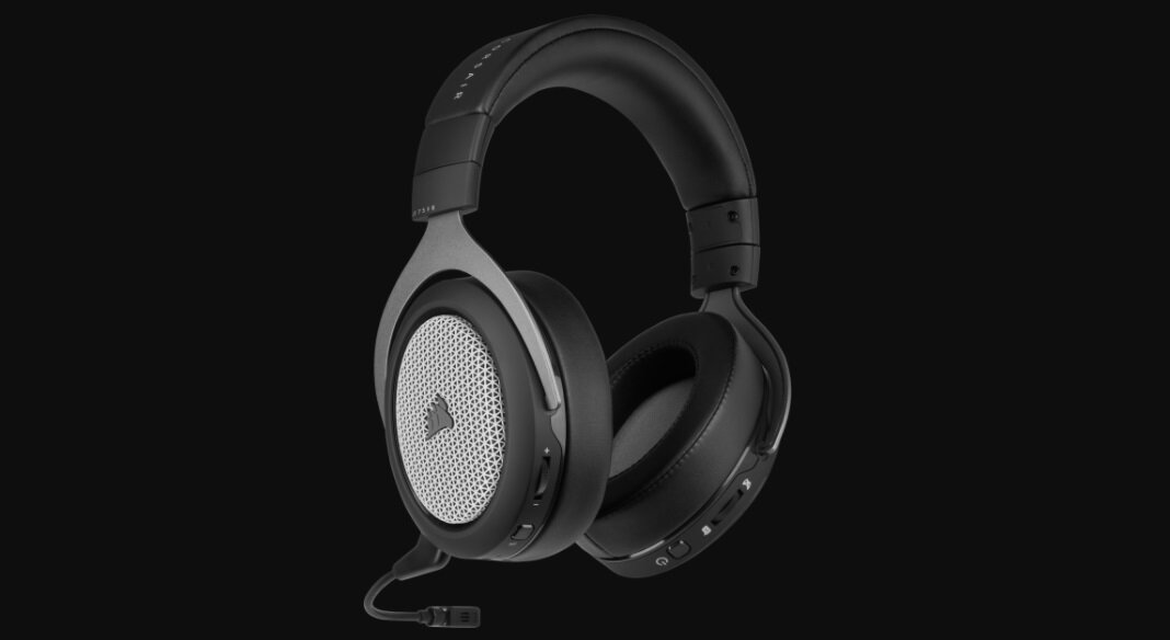 Słuchawki CORSAIR HS75 XB Wireless doskonały dźwięk szeroki zakres częstotliwości dla graczy