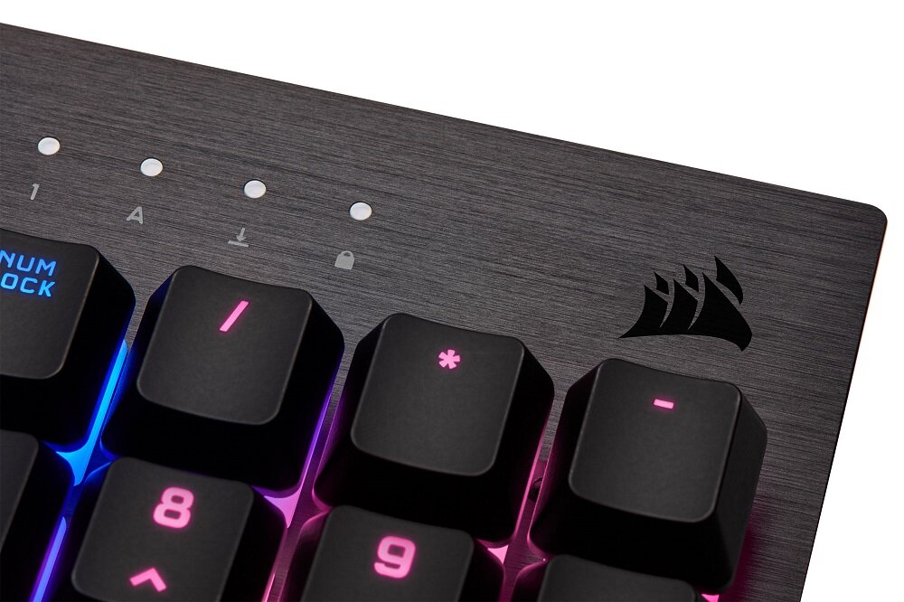 Klawiatura CORSAIR K60 RGB Pro wytrzymała stabilna