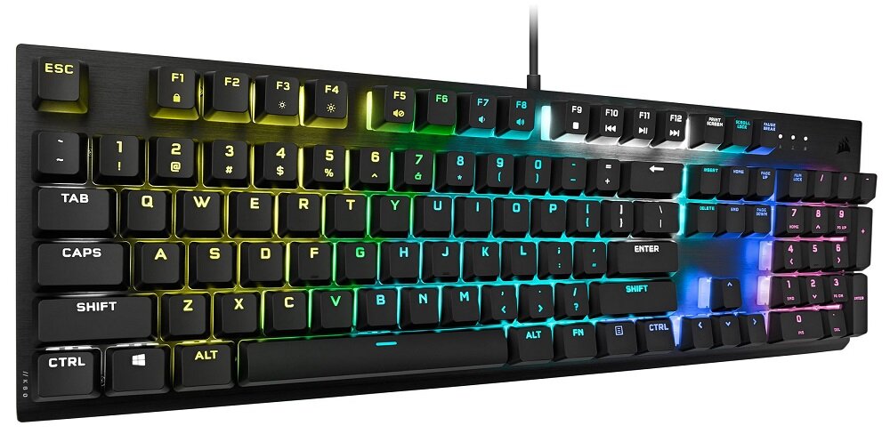 Klawiatura CORSAIR K60 RGB Pro przełączniki Cherry Viola