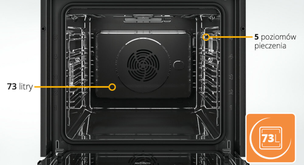 Piekarnik WHIRLPOOL AKP9 786NB pojemność