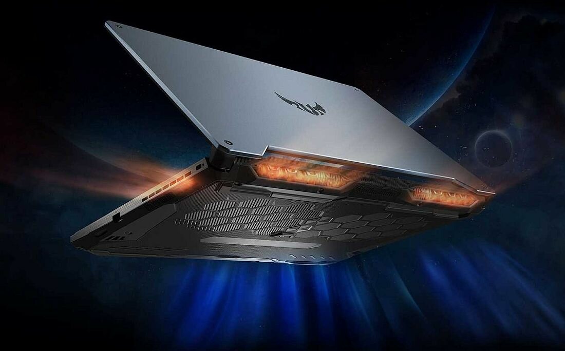 Laptop ASUS Tuf Gaming A15 FA506IU FA506IV FA506II - system chłodzenia 