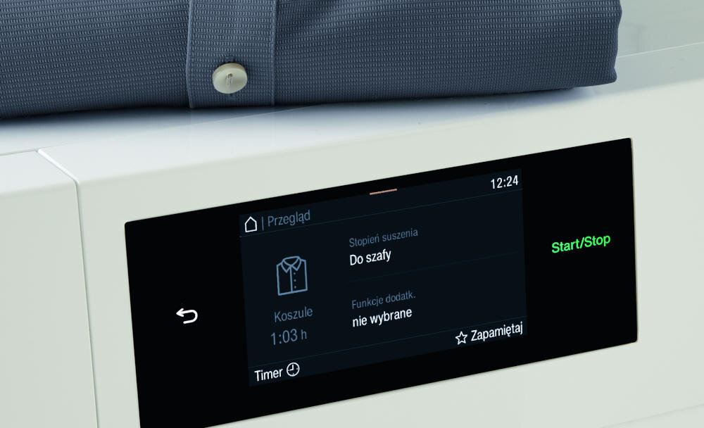 MIELE perfectdry suszenie woda