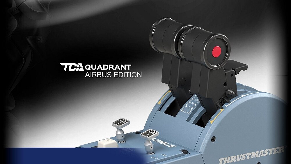 Przepustnica THRUSTMASTER TCA Quadrant Airbus Edition opis cechy funkcje specyfikacja parametry 