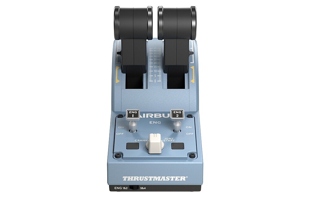 Przepustnica THRUSTMASTER TCA Quadrant Airbus Edition zgodność oprogramowanie mapowanie ustawienia 