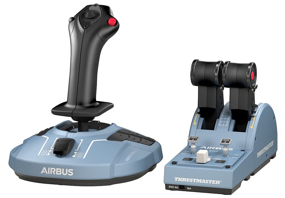 Zestaw THRUSTMASTER TCA Officer Pack Airbus Edition realizm układ blokujący