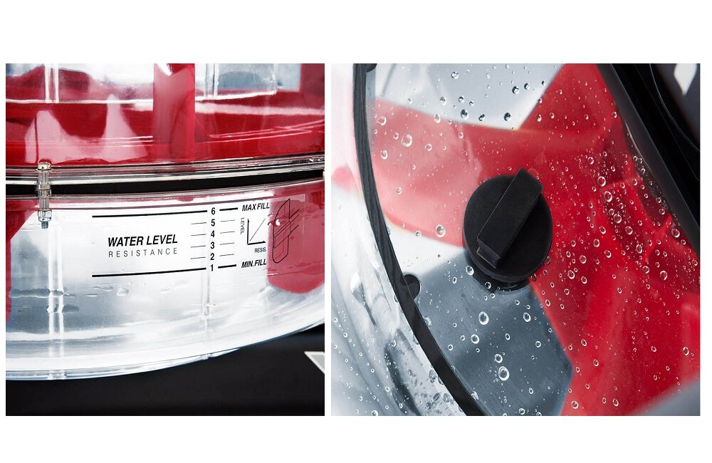 Wioślarz wodny HAMMER Water Stream możliwość dostosowania intensywności treningu zbiornik z wodą