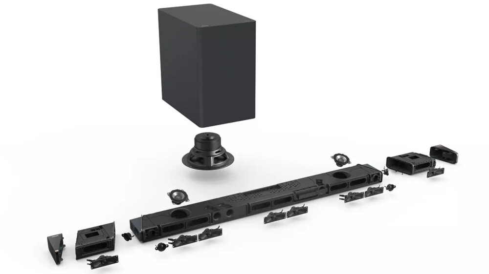 Soundbar PHILIPS B97/10 - dźwięk