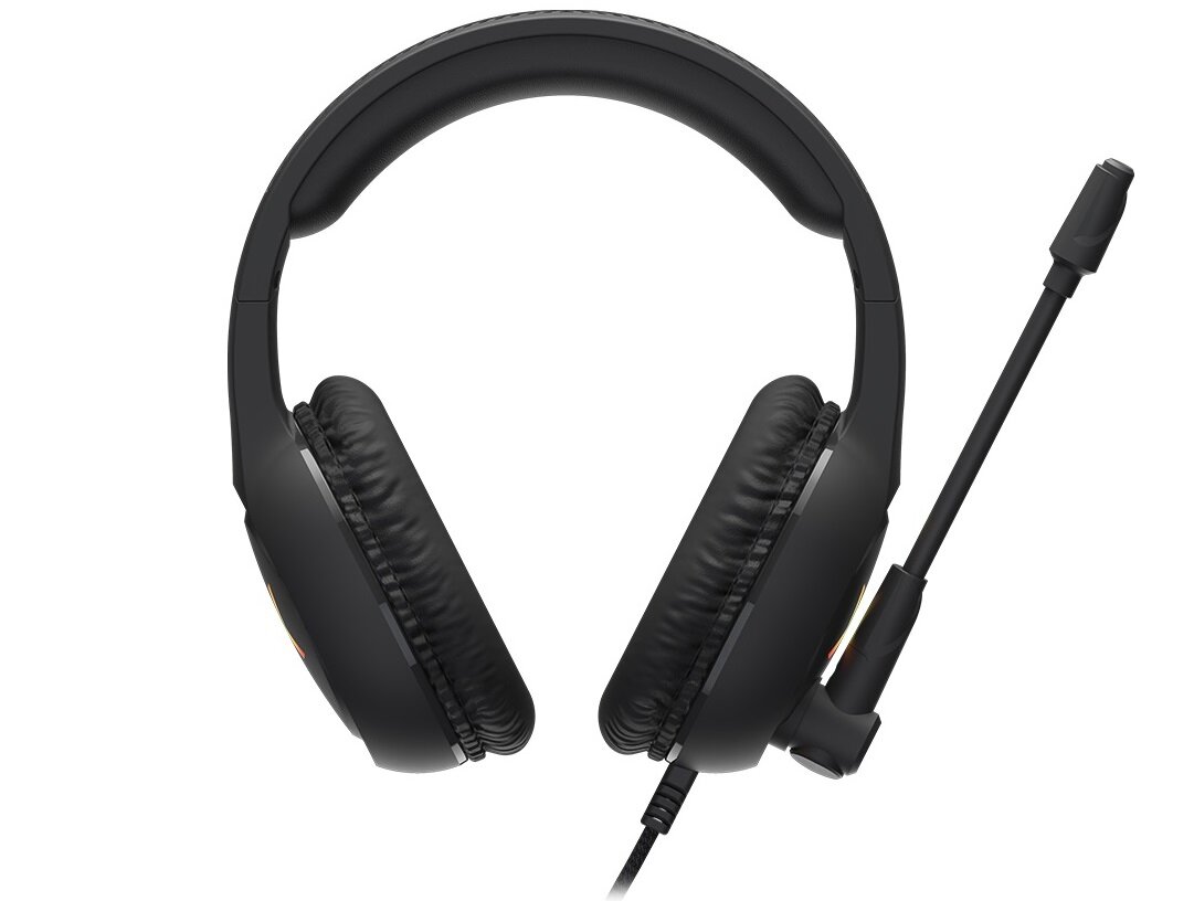 Słuchawki KRUX Clankz RGB membrana o srednicy 50 mm dopasowany do ucha