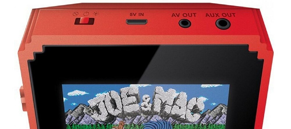 Konsola MY ARCADE Classic Red gry ekran bateria przyciski sterowanie retro