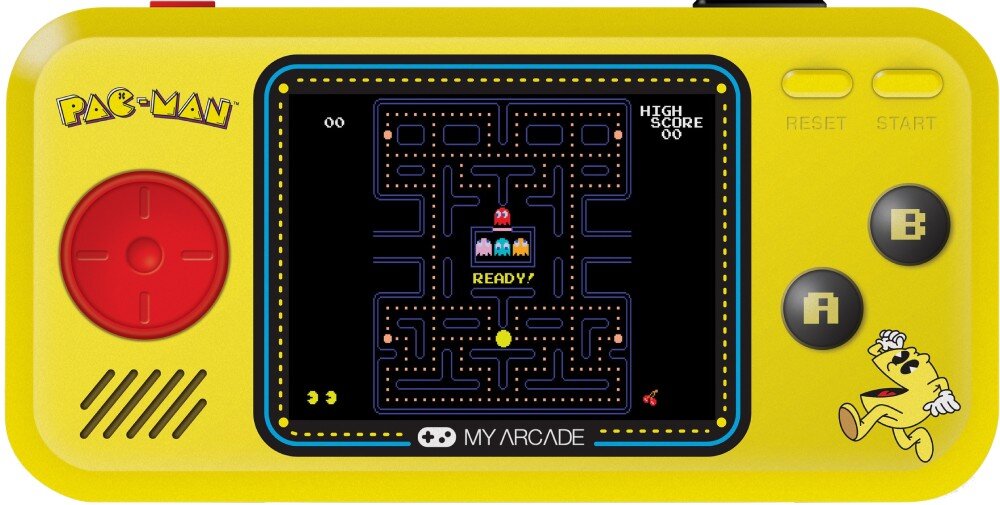 Konsola MY ARCADE Pocket Player Pac-Man 3in1 wymiary wielkość mobilność