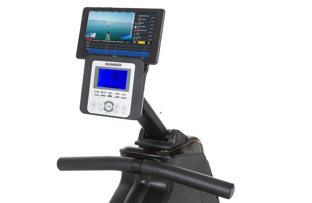 Wioślarz magnetyczny HAMMER Cobra XTR II Plus mobilność podczas treningu