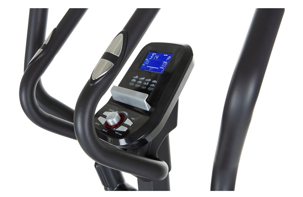 Orbitrek magnetyczny HAMMER Crossfly BT Prosta obsługa Push and Turnczytelny wyświetlacz LCD Połączenie z urządzeniem mobilnym Bluetooth