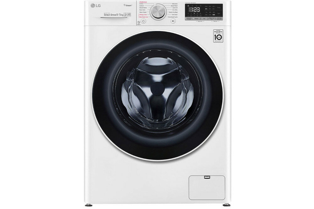 Pralko-suszarka LG F4DT408AIDD front przód główne