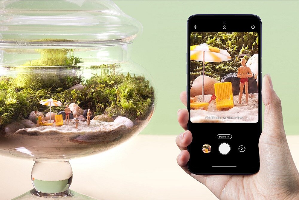 Smartfon LG K52 aparat obiektyw matryca zdjęcia fotografia makro szerokokątny piksele