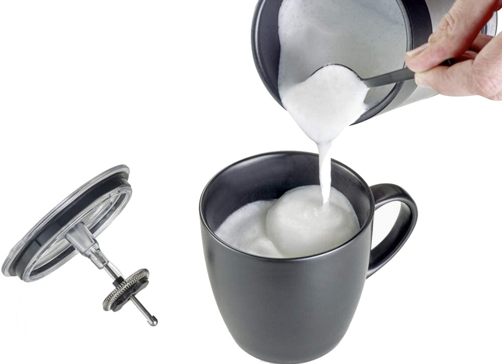 Spieniacz SEVERIN SM 3584  kilka porcji jednocześnie Funkcja zimnego spieniania możliwości napoje