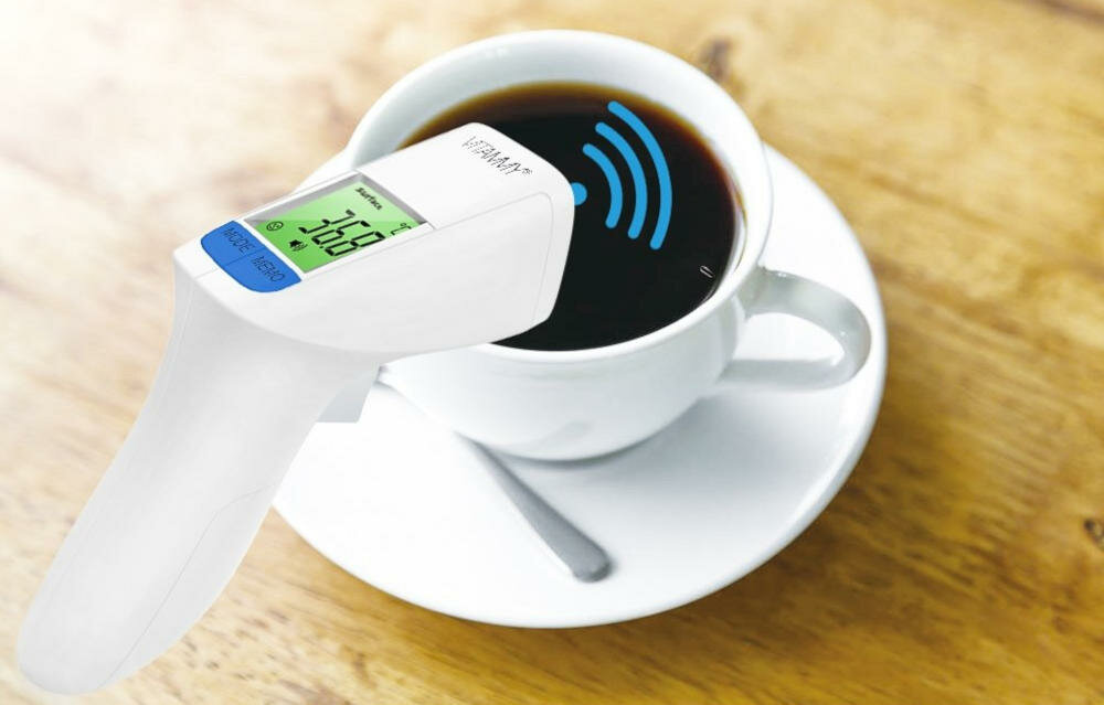 VITAMMY-Flash-HTD8816C termometr alarm gorączka barwy pomiary tryb nocny temperatura pożywienie