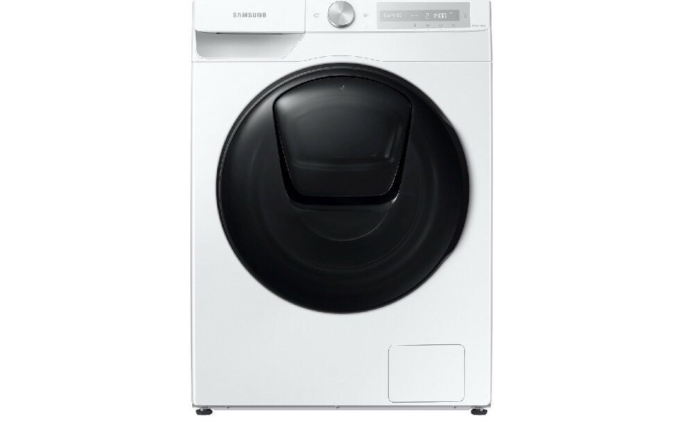 Пральна-сушильна машина SAMSUNG WD80T654DBH передня основна передня