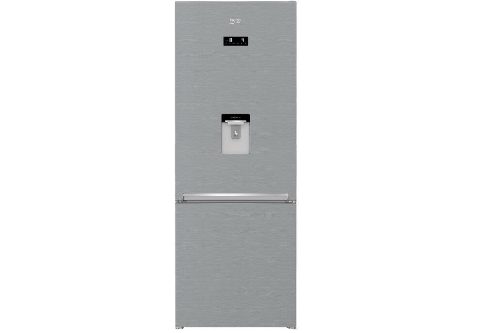 Lodówka BEKO RCNE560E40DZXBN Nofrost front przód ogólne