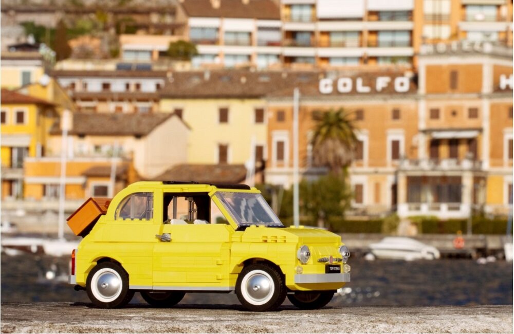 LEGO Creator Fiat 500 10271 kreatywna zabawa klocki bez zasilania klasyczna zabawa wysoka jakość lego wielogodzinna zabawa wyzwanie konstrukcyjne realizm detali