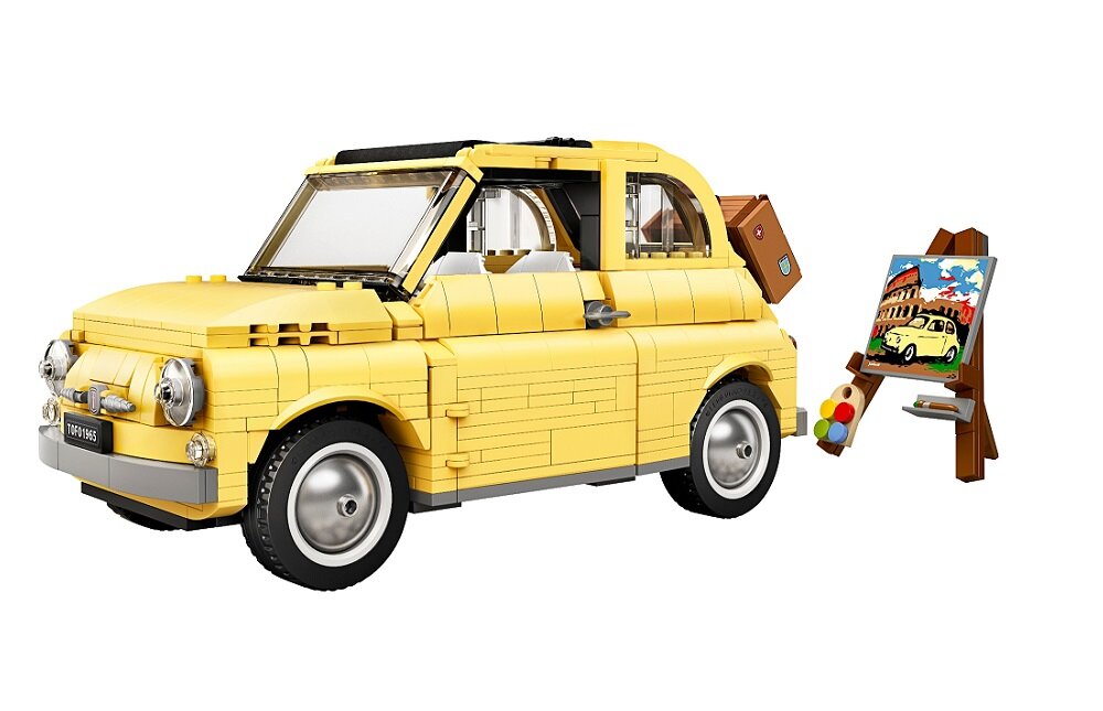LEGO Creator Fiat 500 10271 kreatywna zabawa klocki bez zasilania klasyczna zabawa wysoka jakość lego wielogodzinna zabawa