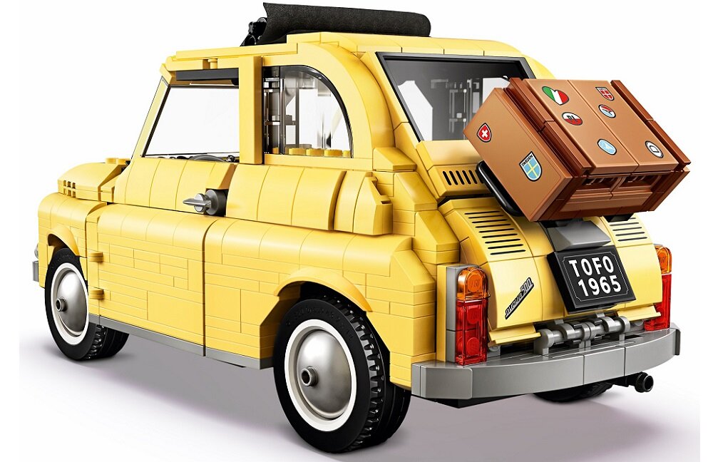 LEGO Creator Fiat 500 10271 kreatywna zabawa klocki bez zasilania klasyczna zabawa wysoka jakość lego wielogodzinna zabawa