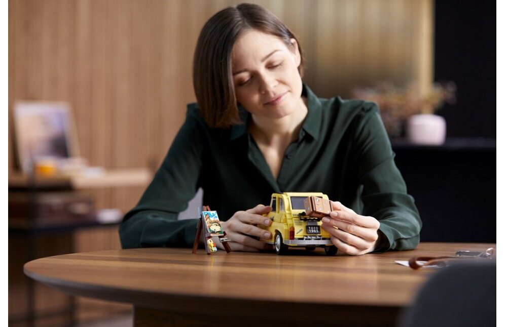 LEGO Creator Fiat 500 10271 kreatywna zabawa klocki bez zasilania klasyczna zabawa wysoka jakość lego wielogodzinna zabawa