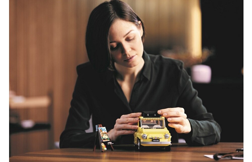 LEGO Creator Fiat 500 10271 kreatywna zabawa klocki bez zasilania klasyczna zabawa wysoka jakość lego wielogodzinna zabawa