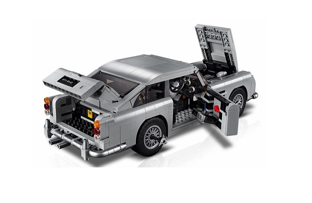 LEGO Creator Aston Martin DB5 Jamesa Bonda 10262 kreatywna zabawa prawidłowy rozwój merytoryczny dziecka klocki figurki minifigurki bez zasilania klasyczna zabawa wysoka jakość lego wielogodzinna zabawa