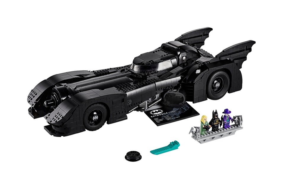 LEGO DC 1989 Batmobile 76139 kreatywna zabawa prawidłowy rozwój merytoryczny dziecka klocki figurki minifigurki bez zasilania klasyczna zabawa wysoka jakość lego wielogodzinna zabawa