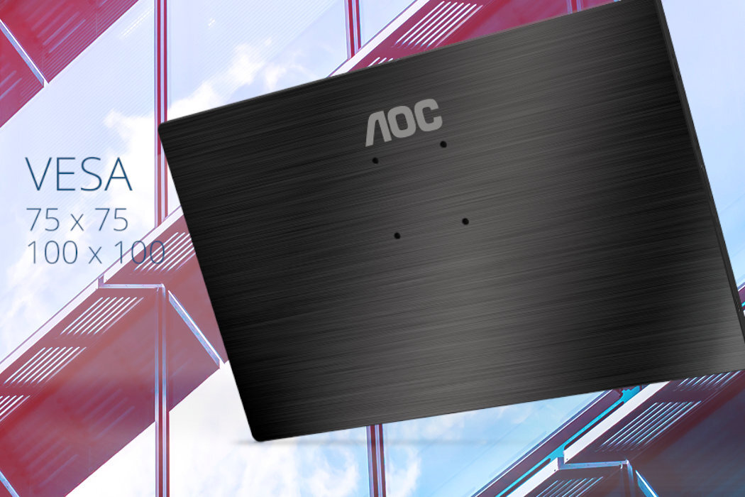 Monitor AOC 16T2 obrót wygoda komfort praca biuro podróż dom podstawka USB-C