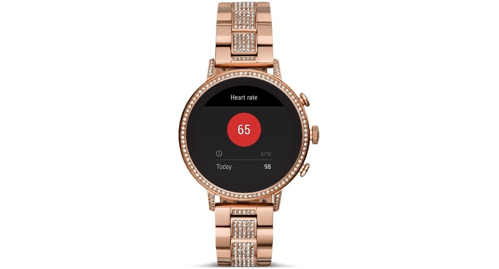 Smartwatch Fossil Q Venture pomiar tętna