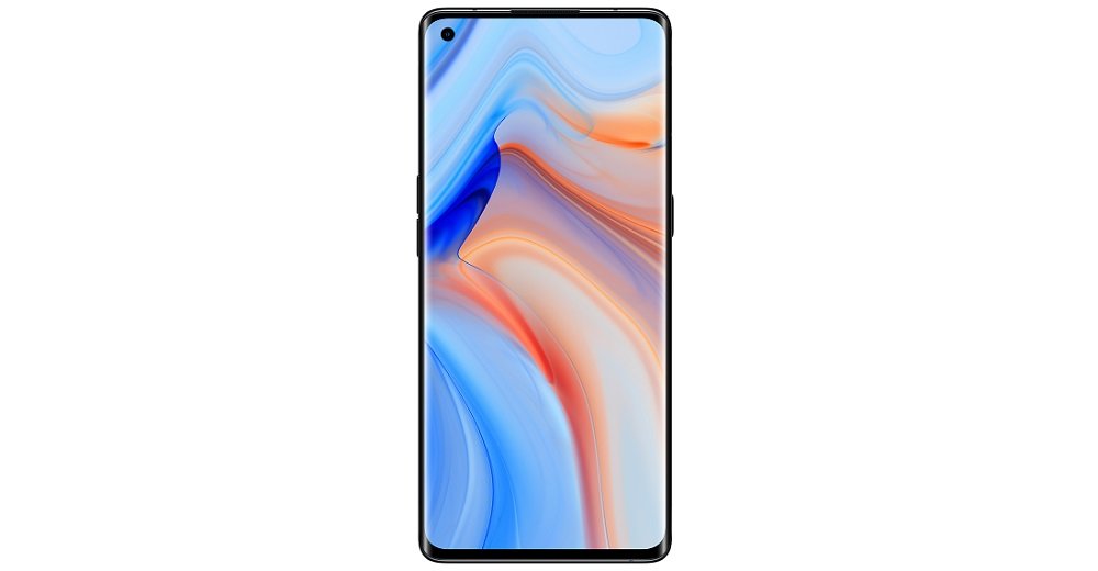 Smartfon OPPO Reno 4 Pro 5G 12 256GB Czarny przód ogólny