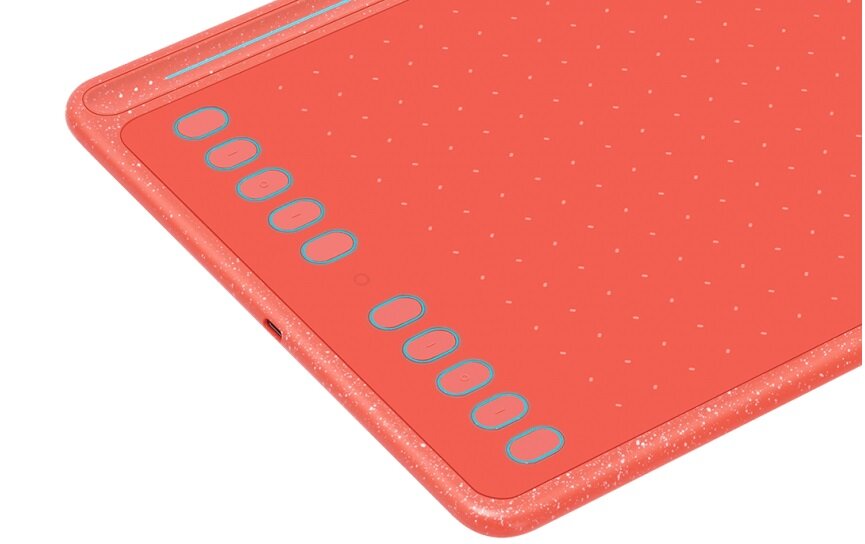 TABLET GRAFICZNY HUION HS611 dptykowy funkcjonalny pasek