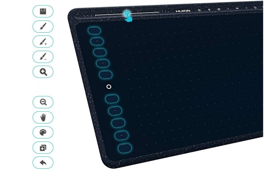 TABLET GRAFICZNY HUION HS611 programowalne klawisze