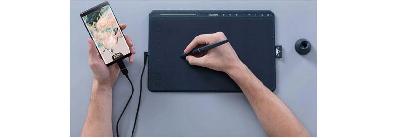 TABLET GRAFICZNY HUION HS611 kompatybilny z Windows i Mac OS