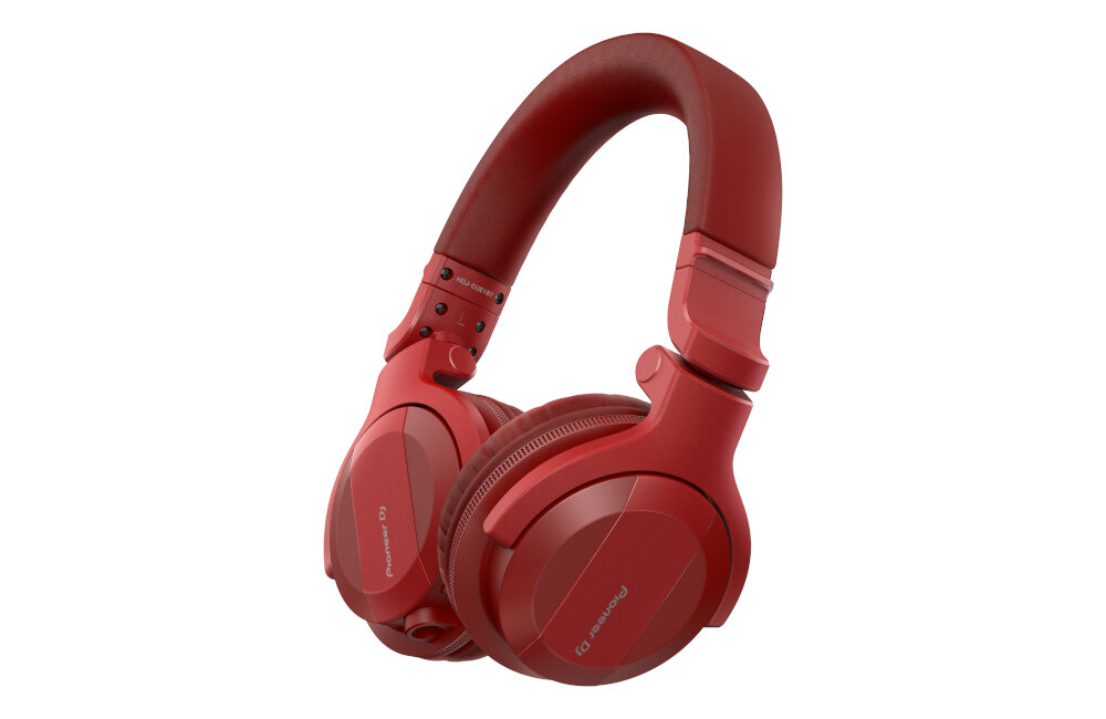 SŁUCHAWKI BLUETOOTH PIONEER DJ HDJ-CUE1BT-R NAUSZNE CZERWONE personalizacja wymienne elementy