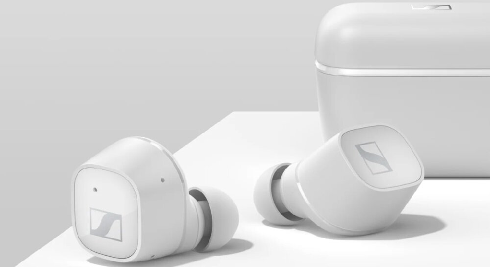 Słuchawki dokanałowe SENNHEISER CX 400BT Bialy widok ogólny półka
