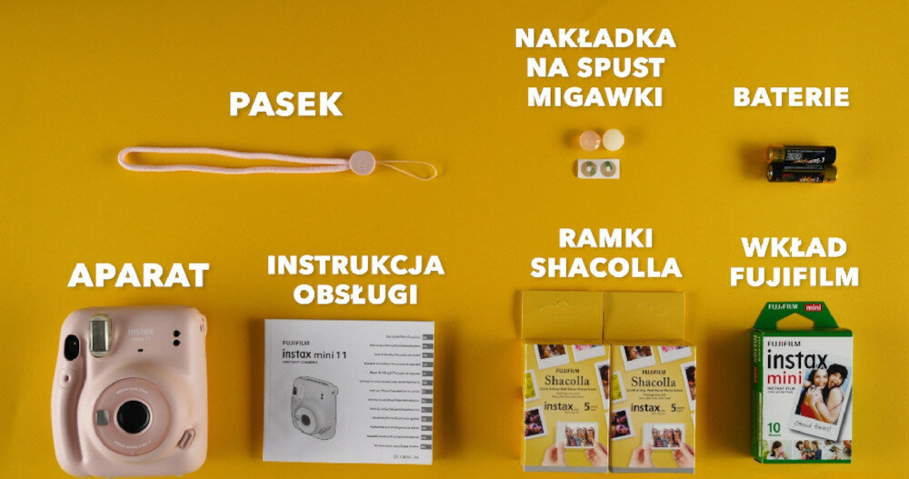 Aparat FUJIFILM Instax Mini 11 ekspozycja
