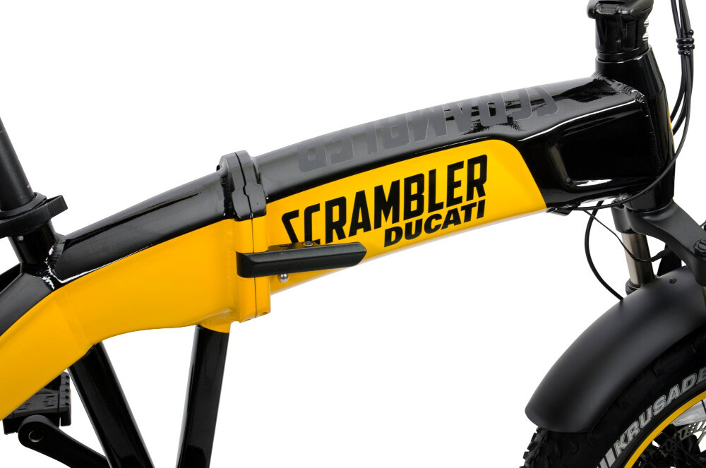 Rower elektryczny DUCATI Scrambler SCR-E 20 rama akumulator
