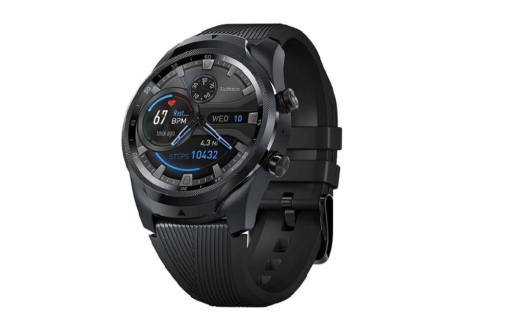 SMARTWATCH TICWATCH PRO 4G LTE BLACK dwa wyświetlacze Smart Essential